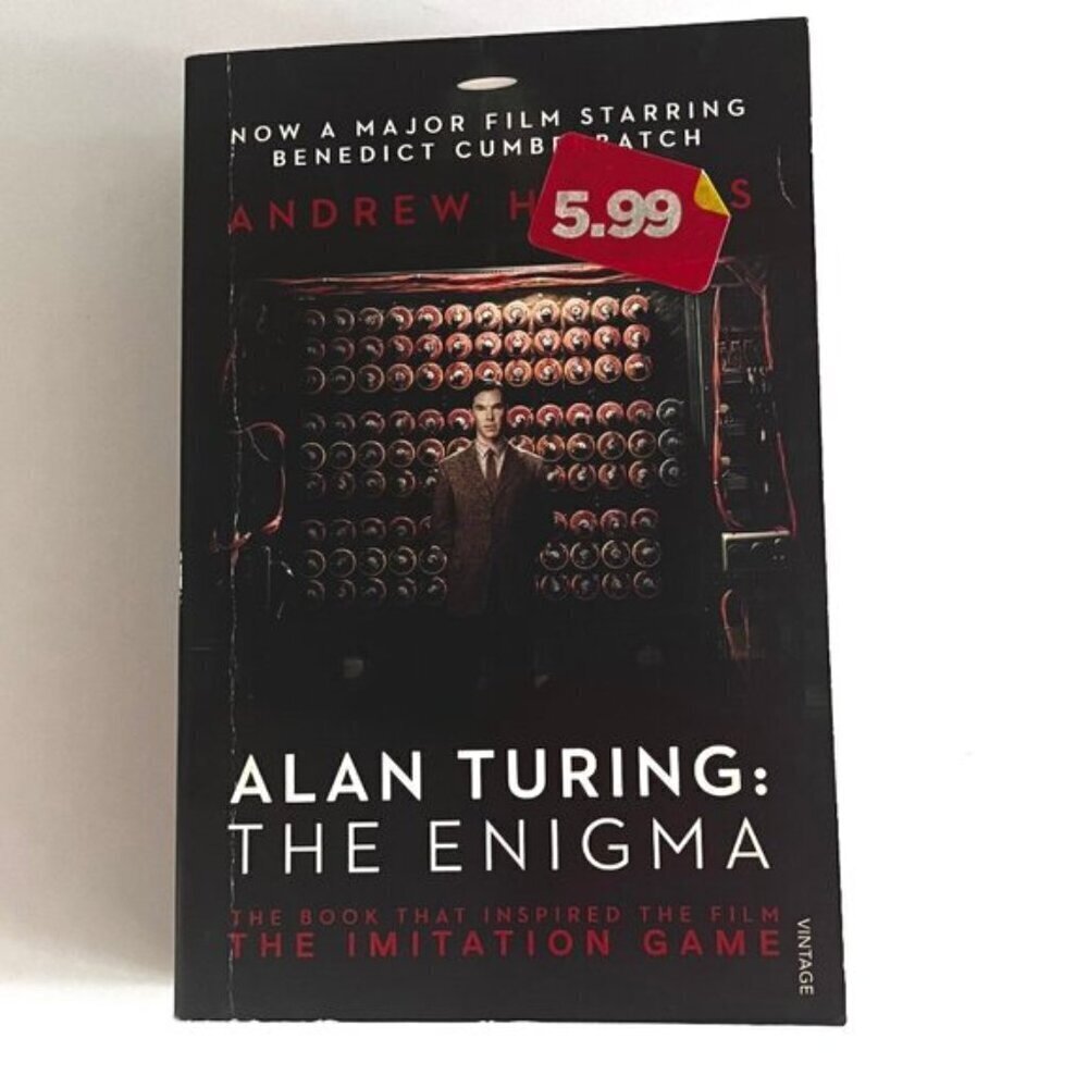 Alan Turing The Enigma Paperback Book by Andrew Hodges Film Ed Imitation Game